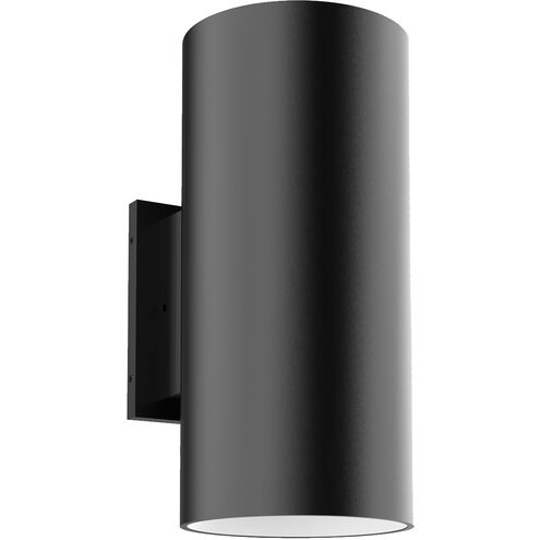 Kuzco Lighting EW47512-BK-UNV Lorna LED 12 inch Textured Outdoor Wall Light Black Finish