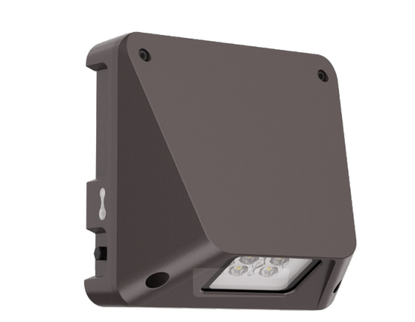 Westgate EW4HR-MCT-SDT-BR Tough Commercial 4-Hour Emergency LED Wall Pack, 9W/18W Selectable, 3CCT, Photocell, 120-277V, Self-Diagnostic Test, Bronze Finish