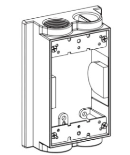 Orbit EXF50-2 Weather-proof 1g Flanged Extension Box