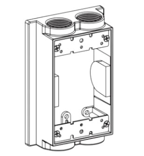 Orbit EXF50-4 Weather-proof 1g Flanged Extension Box