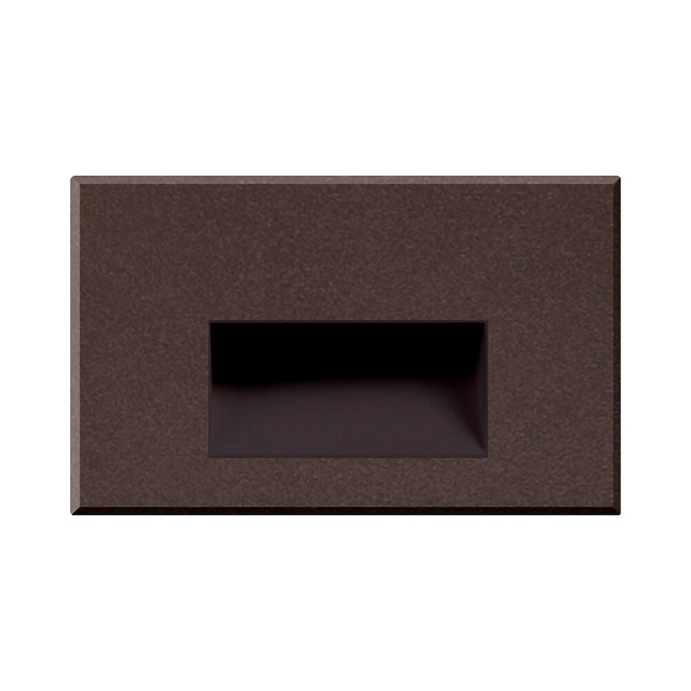 Kuzco Lighting ER3003-ES-12V Sonic Espresso LED Recessed Step Light, Voltage 12V, Wattage 4W, Color Temperature 3000K, Espresso Finish