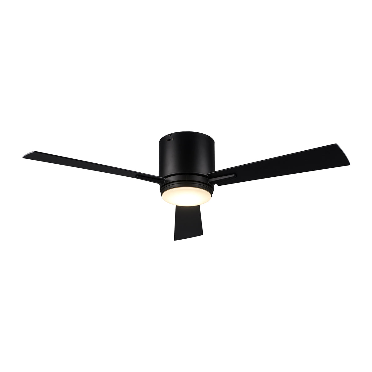Trans Globe Lighting F-1017-3 BK Finnley 52 inch Black Ceiling Fan