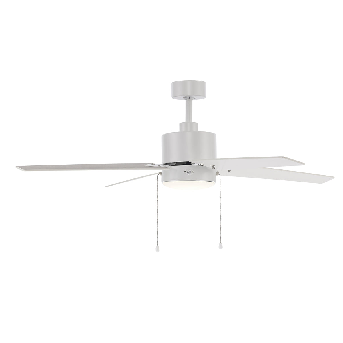 Trans Globe Lighting F-1054 WH Ronan white LED ceiling fan on