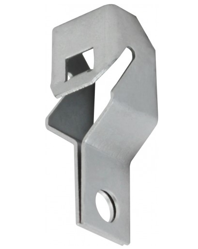 Orbit F122 Angle Purlin Clip Side Mount 1/4" Hole 3/32" Max Flange 100 Pack
