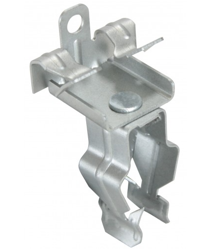 Orbit F16P24 Conduit To Flange Clip Bottom Mount 1 Emt 1/8-1/4 Flange Push In
