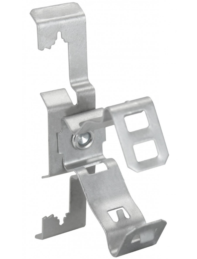 Orbit F812M24SM Conduit to Flange Clip Side Mount 1/2" -3/4" Emt 1/8" -1/4" Flange Snap Close