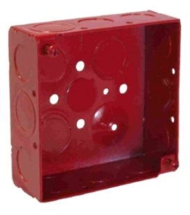 Orbit FA-4SB-MKO Fire Alarm 4" Square 1-1/2" Deep Box W/MKO