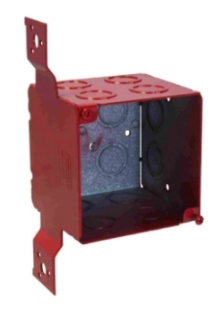 Orbit FA-4SEDB-CKO-FB 3-1/2” Deep, 4” Square Extra Deep Fire Alarm Box Welded With CKO & FB Bracket