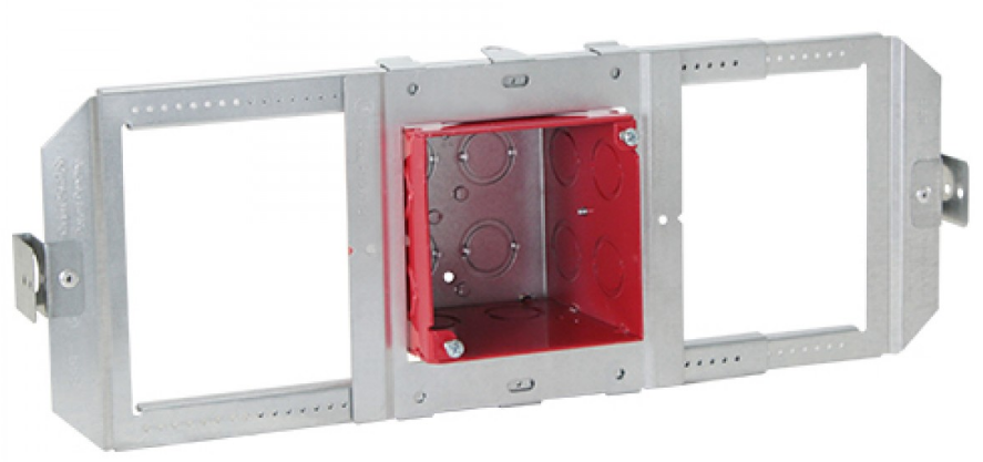Orbit FA-TBAR-UMAB Fire Alarm 4" Square 3-1/2" Deep Adjustable Box on SSB-TBAR 10 Pack