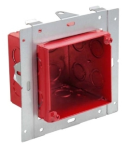 Orbit FA-UMAB Fire Alarm 4" Square 3-1/2" Deep Box Adjustable From 0" - 1-1/2" 10 Pack