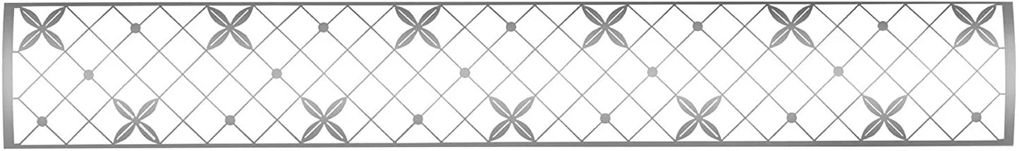 Infratech SS3D48 Dual Element Mediterranean Motif Upgrade Kit For 48 Inches Heaters - Stainless Steel Color