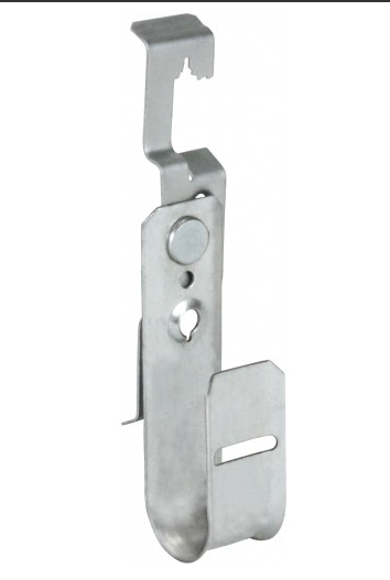 Orbit FCAT124Z34 J-Hook with Rod/Wire Clip 3/4" Dia. 1/4" Rod