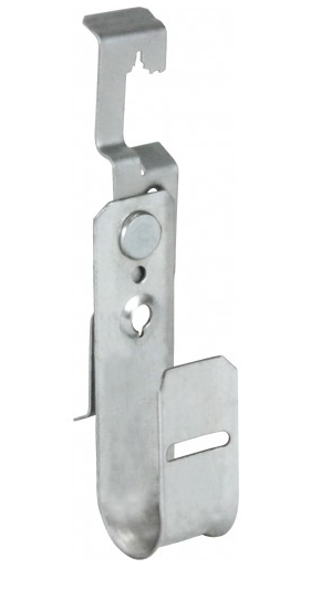 Orbit FCAT126Z34 J-Hook with Rod/Wire Clip 3/4" Dia. 3/8" Rod