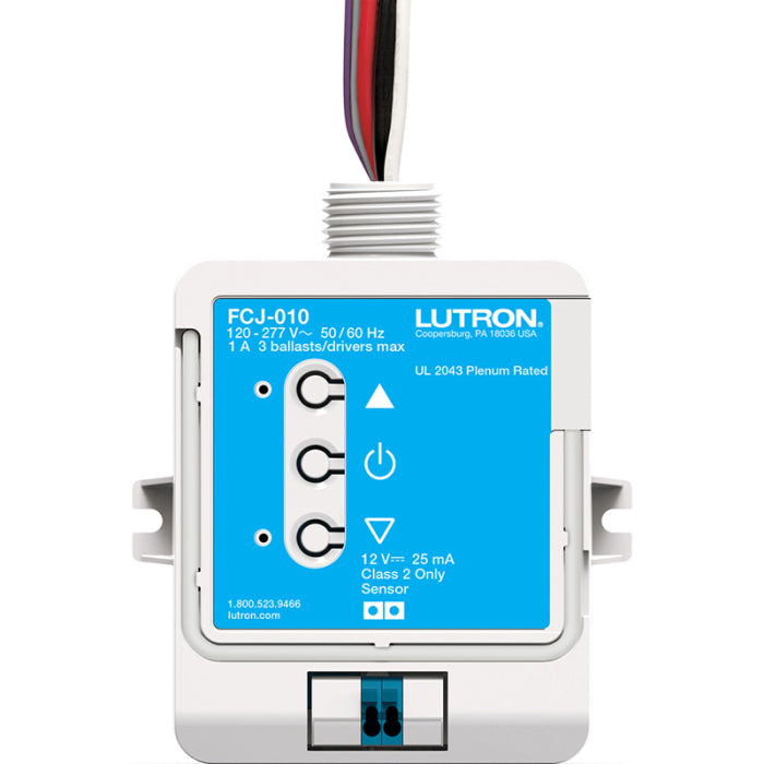Lutron FCJS-010 POWPAK Wireless Fixture Control For 0-10V Led Drivers
