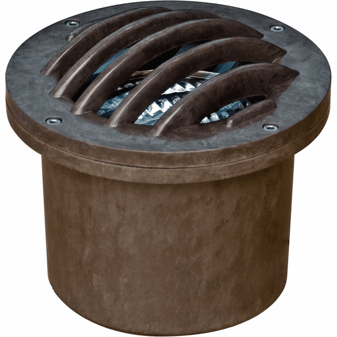 Dabmar Lighting FG315-BZ-MR GU5.3 Fiberglass In-Ground Well Light, Voltage 12V, Bronze