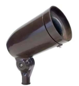 Orbit FGHL20 Fiber Glass PAR20 Bullet 120V, Bronze Finish