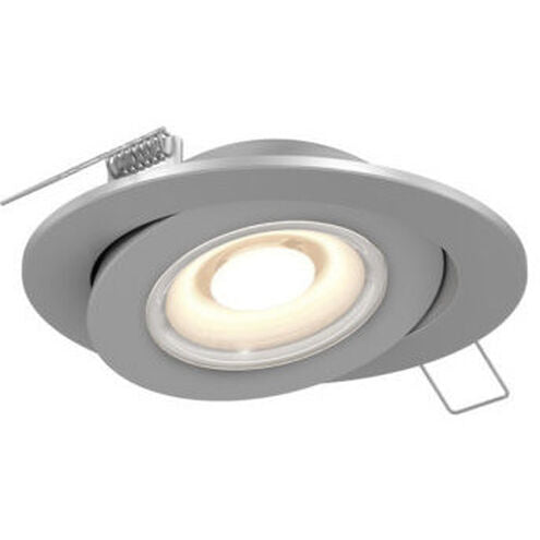 DALS Lighting FGM6-CC-SN Pivot Satin Nickel Regressed, Flat Gimbal Light