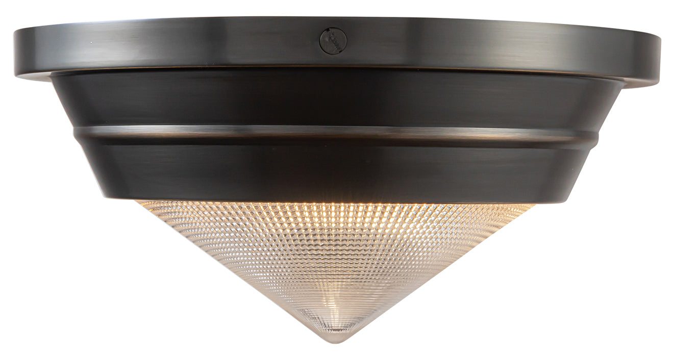 Alora Lighting FM348010UBPG Willard 10-Inch Flush Mount in Urban Bronze