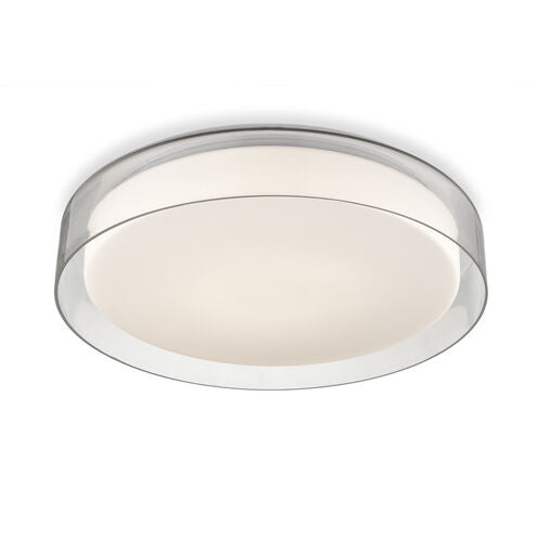 Kuzco Lighting FM48618-5CCT Aston LED 18 inch Clear Flush Mount Ceiling Light
