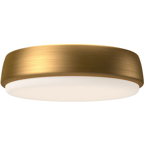 Alora Mood FM503509AG Laval LED 9.13 inch Aged Gold Flush Mount Ceiling Light