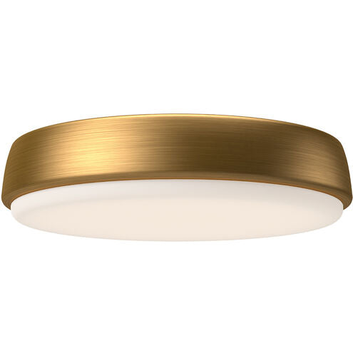 Alora Mood FM503611AG-5CCT Laval LED 11.13 inch Aged Gold Flush Mount Ceiling Light