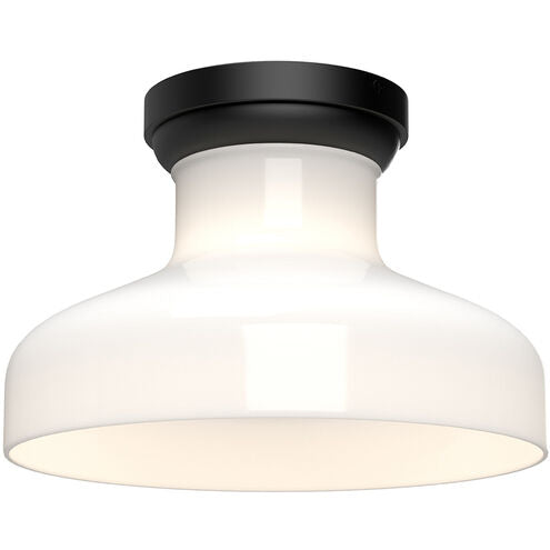 Alora Mood FM540011MBGO Westlake 1 Light 11.13 inch Matte Black Flush Mount Ceiling Light