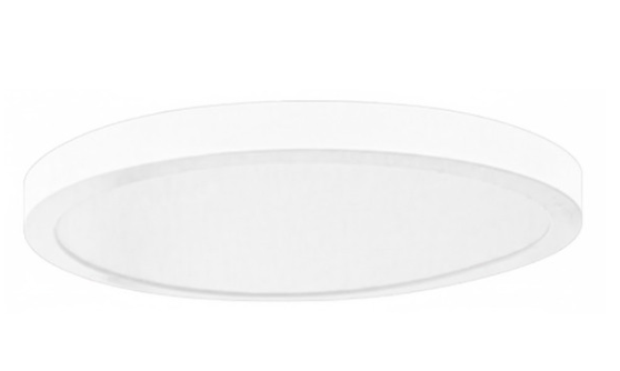 Westgate FML-R20-MCT5-UGR-010V 20 Inch Commercial Flush Mount, Watt 40W, 2800lm, 120-277V, CCT Selectable, UGR<19, 0-10V Dimmable