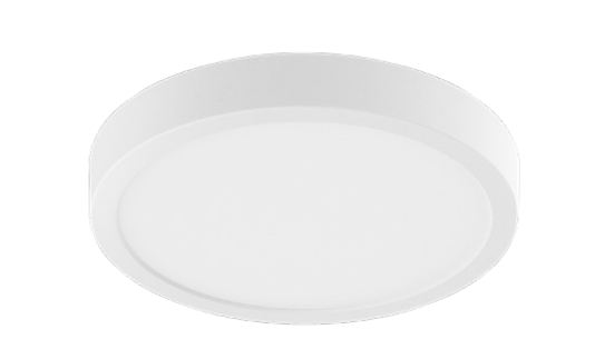 Westgate FMLB-WP-R7-MCT5-DD 7 Inch Builder Flush Mount LED Light 12W 900LM 5CCT 120-277V TRIAC & 0-10V Dimmable Wet Location