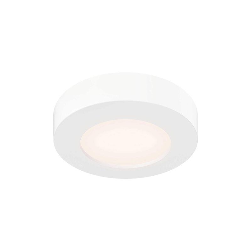 DALS Lighting FMP05-CC-CR-WH Prime 5" Costal Rated LED Flush Mount - Wattage 9W - CCT Selectable - Voltage 120V - White Finish