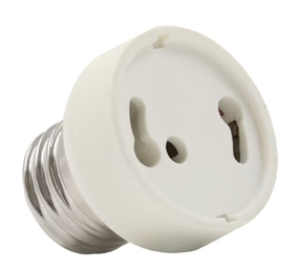 Cyber Tech Lighting FP-GUCS Medium Base to GU24 Lampholder Screw in Conversion Socket