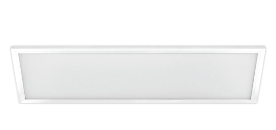 Feit Electric FP1X4/840/WH 1 ft. x 4 ft. Cool White Dimmable LED Flat Panel Ceiling Light, Color Temperature 4000K, Wattage 50W, Voltage 120V