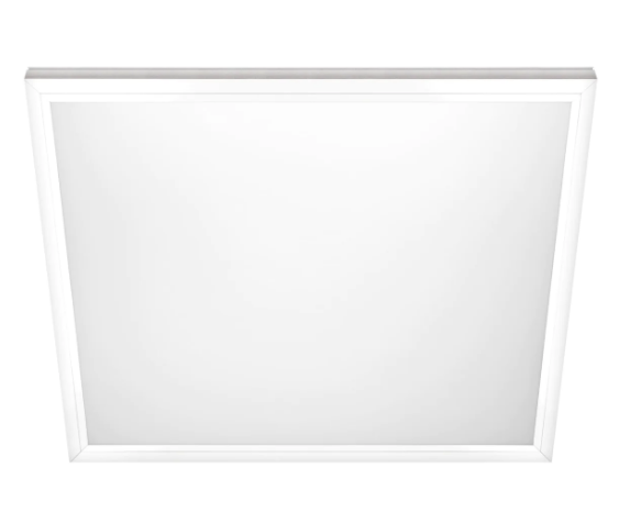 Feit Electric FP2X2/6WY/WH 2 ft. x 2 ft. Integrated Edge-Lit Flat Panel T-Bar Grid Flush Mount LED Light Fixture, Multi-Color Temperature, Wattage 48W, Voltage 120V