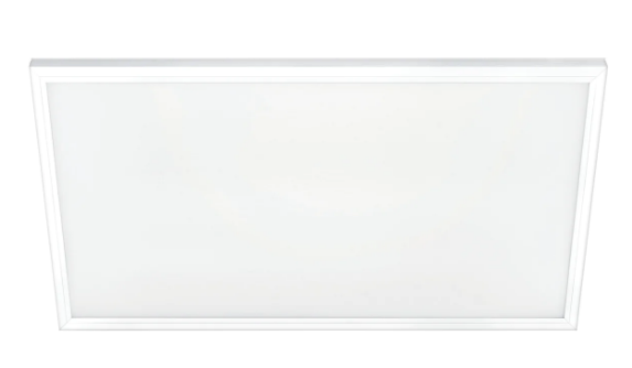 Feit Electric FP2X4/6WY/WH 2 ft. x 4 ft. White Integrated Edge-Lit Flat Panel T-Bar Grid Flush Mount LED Light Troffer, Multi-Color Temperature, Wattage 52W, Voltage 120V
