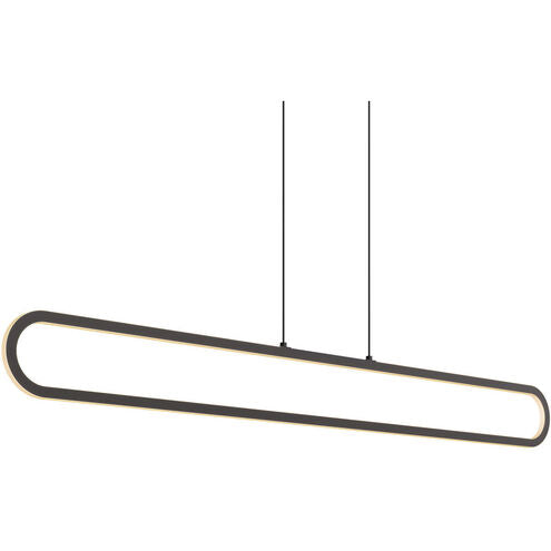 DALS Lighting FPD60-CC-BK Atom 1 Light 4.75 inch Black Pendant Ceiling Light