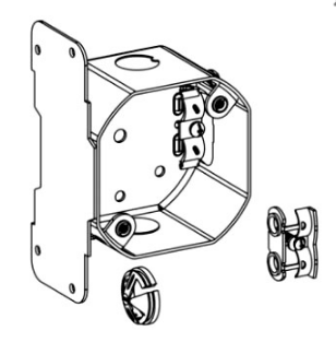 Orbit FSDB-FB 2-1/8” Deep, 4” Fan Support Deep Box With FB Bracket