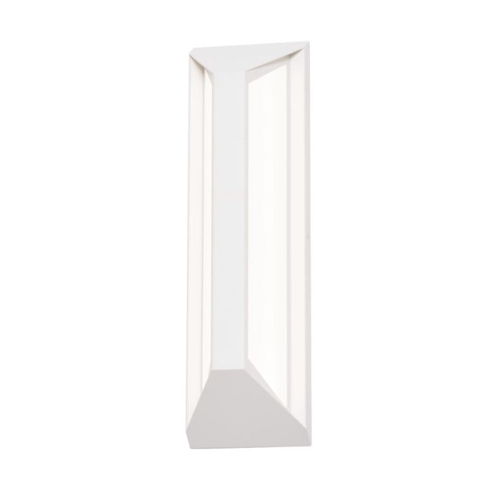 AFX Lighting FTS4141200L30D1WH 15.5W LED Fulton Wall Sconce Light, 1200 lm, 120V, 3000K, White Finish