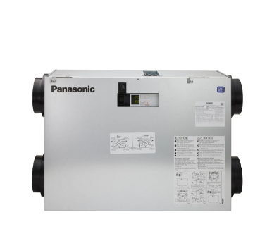 Panasonic FV-14ES1 Intelli-Balance® Elite 140 Temperate Climate Energy Recovery Ventilator (ERV), 30-140 CFM for exhaust and supply, occupant-controlled boost function