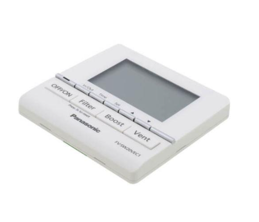 Panasonic FV-SW20VEC1 Intelli-Balance LCD Wall Control With Boost Mode & Filter Reset Reminder