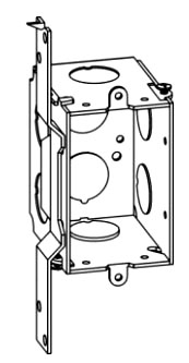Orbit GB-1-FB 2-1/2” Deep, Gangable 1-Gang Switch Box With FB Bracket
