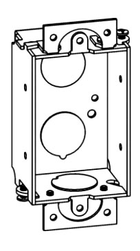 Orbit GESB-1 1-1/2” Deep, Gangable 1-Gang Extra Shallow Switch Box