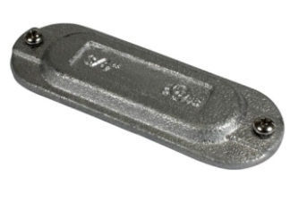 Orbit GICG8-250/300 2-1/2"-3" Gray Iron Form 8 Covers With Integral Gaskets