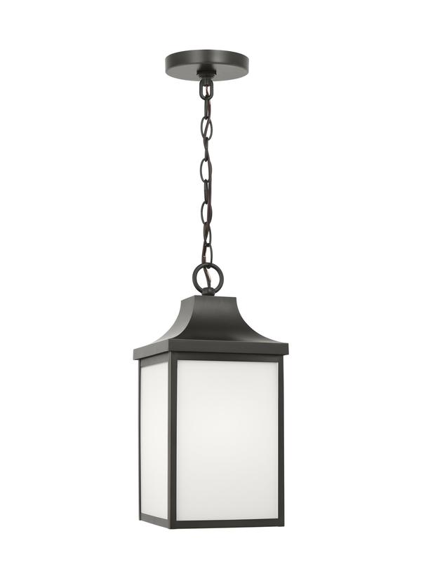 Generation Lighting GLO1041ANBZ Saybrook 1 light antique bronze pendant ceiling light