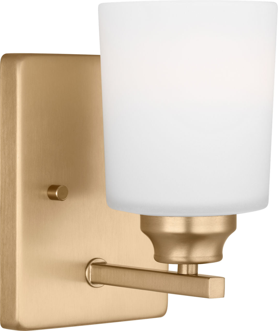 Generation Lighting Vinton 1 Light Satin Brass Wall/Bath Sconce