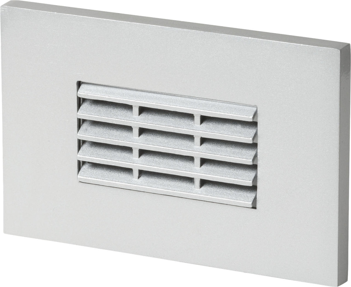 Generation Lighting 934091S-849 Louver satin nickel LED step light