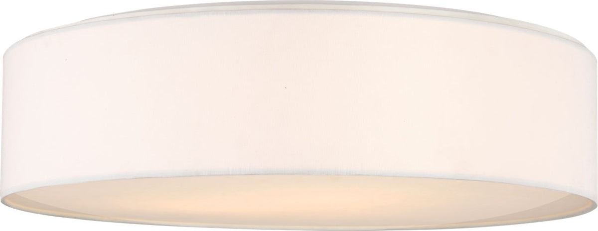 Generation Lighting Larson 3 Light 24 inch Matte White Flush Mount Ceiling Light
