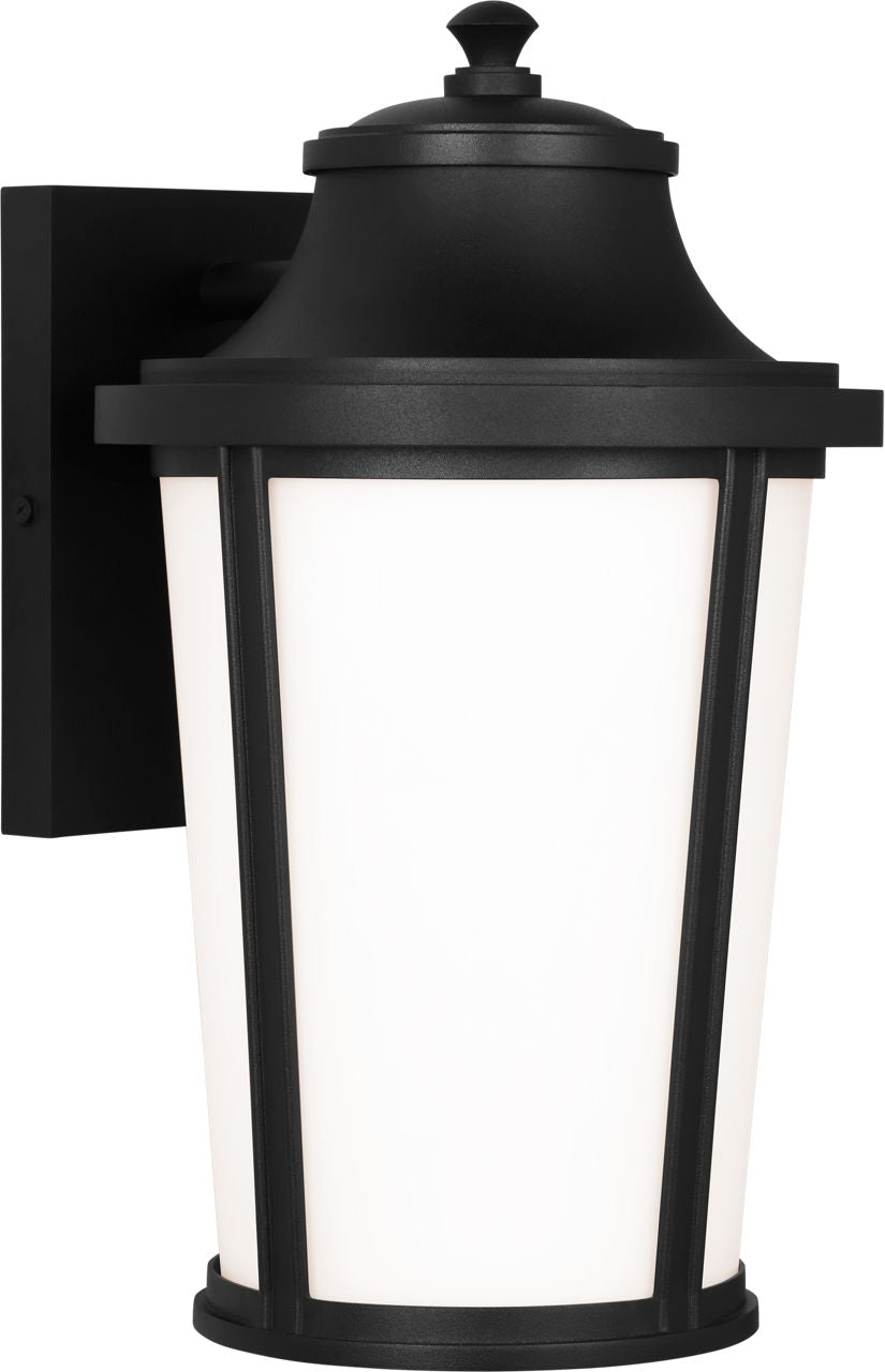 Generation Lighting GLO1151TXB Portola textured black wall lantern