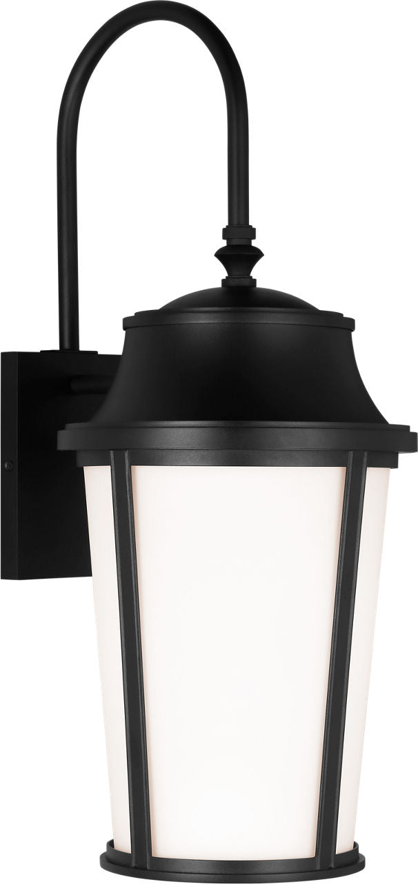 Generation Lighting GLO1171TXB Portola textured black outdoor wall lantern