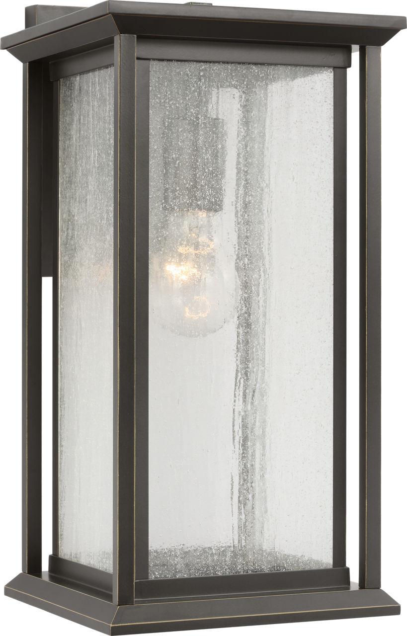 Generation Lighting GLO1211ANBZ Audley 1 Light 15 inch Antique Bronze Outdoor Wall Lantern