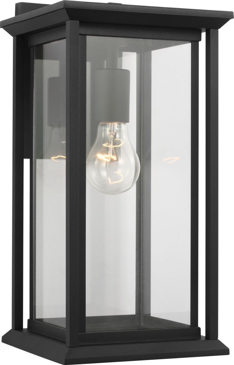 Generation Lighting GLO1211C-TXBE Audley 1 Light Textured Black Outdoor Wall Lantern
