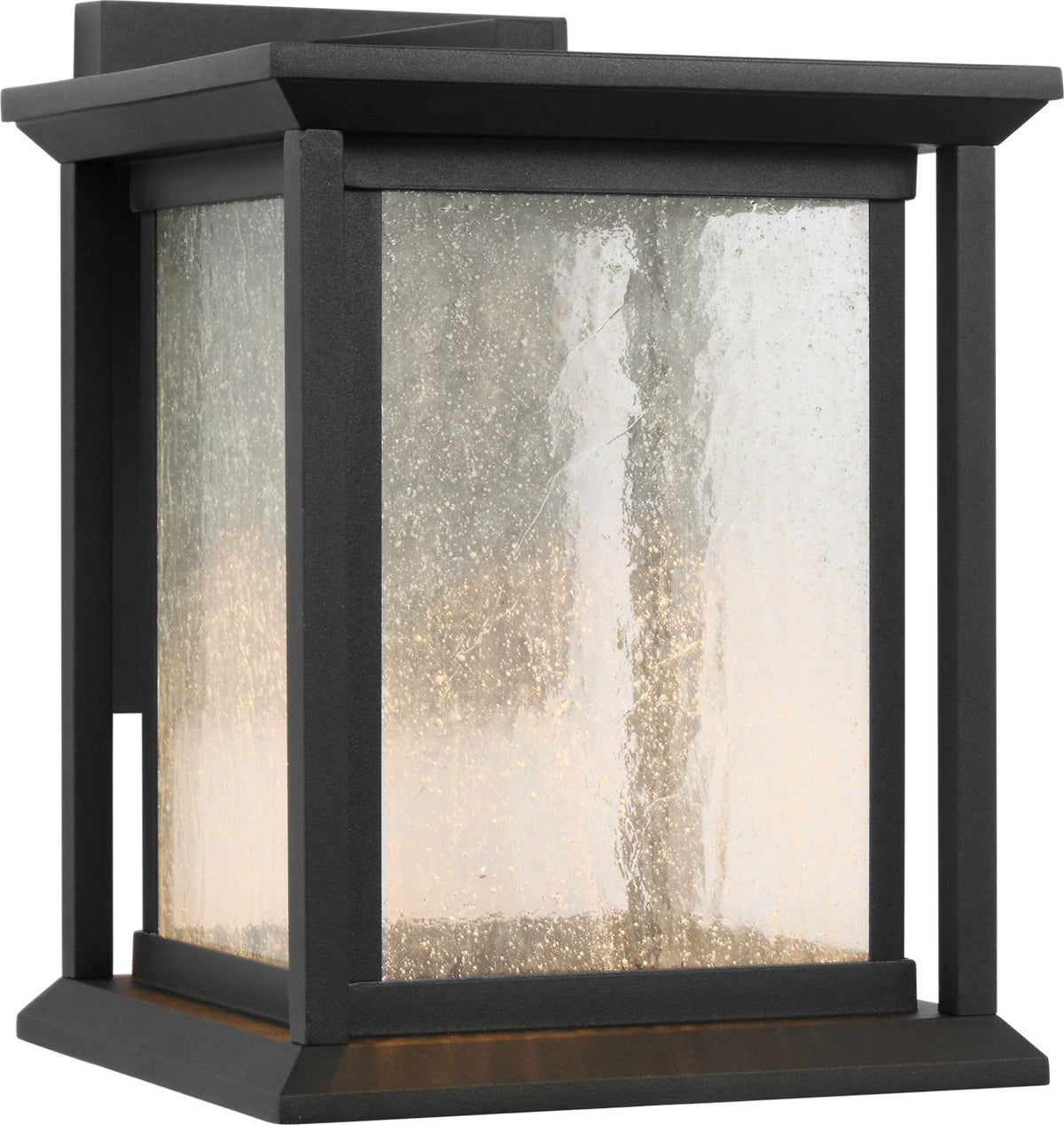 Generation Lighting GLO1281DL-TXB Audley 1 Light 10 inch Textured Black Outdoor Wall Light